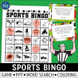 Sports Bingo Game Activities