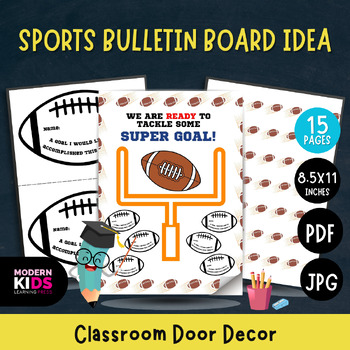 Preview of Sports Bulletin Board Idea | Classroom Door Decor