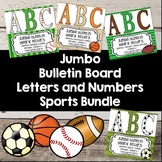 Basketball Theme Jumbo Letters by Molly's Media Center Magic and More