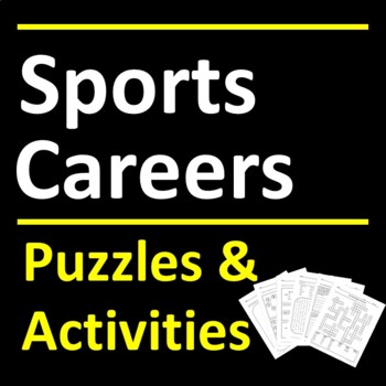 Preview of Sports Careers Puzzles and Activities