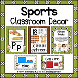 Sports Classroom Decor Posters
