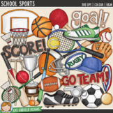 Sports Clip Art: School Sports
