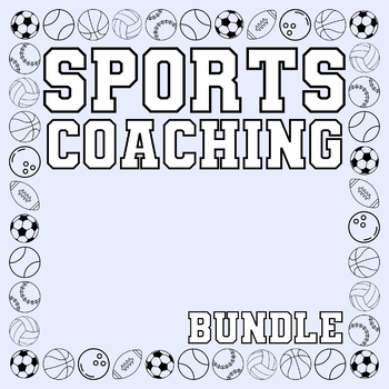 Preview of Sports Coach Growing Bundle