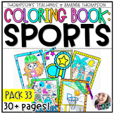 Sports Coloring Pages | Early Finisher Activities | Sports