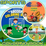 Sports Coloring Pages for Kids