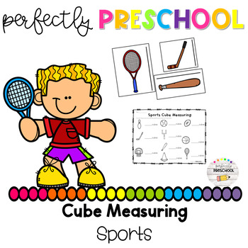 Back to School Cube Measuring Non-Standard Measurement for Preschool and  Kinder