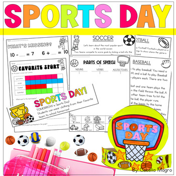 Preview of Sports Day End of Year Theme Day FLASH 50% OFF