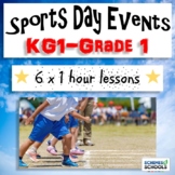 PE Unit Plans | SPORTS DAY EVENTS 1 | KG1, KG2 or Grade 1  