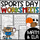 Sports Day Themed Activities and Worksheets: End of the Ye