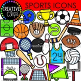 Sports Doodle Icons  {Sport Clipart}