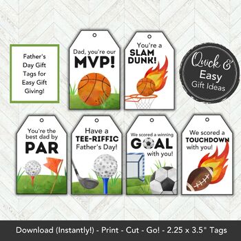Father's Day Trackable Tags (by NE Geocaching Supplies)