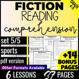 Sports Fiction Reading Comprehension Passages 4th and 5th 