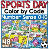 Sports Field Day Soccer Gym PE Coloring Pages Color by Cod