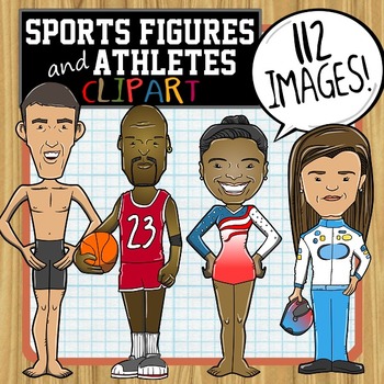 Preview of Sports Figures and Athletes ClipArt