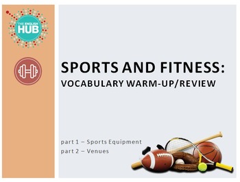 Preview of Sports & Fitness: Sports Equipment and Venues Vocab (Adult ESL)