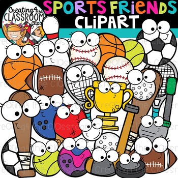 cute clipart deportes