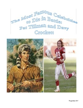 Sports-History Analogies Most Famous to Die in War: Davy Crockett, Pat  Tillman