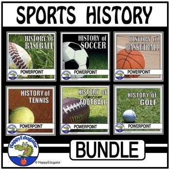 Preview of Sports History PowerPoint Bundle