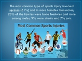 Sports Injuries Presentation and Notes