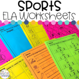 Sports Language Arts Printables for Special Education