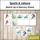 Sports & Leisure Match-Up and Memory Game (Visual Discrimi
