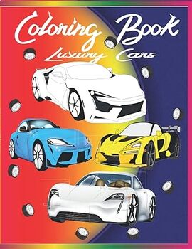 Preview of Sports & Luxury Car Coloring Book - for all ages