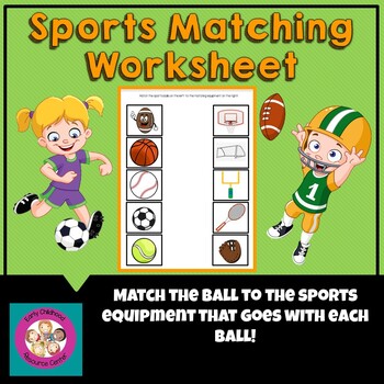 Play matching game for adults - Sports objects - Online & Free