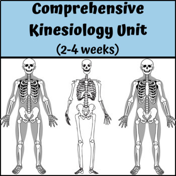 Preview of Sports Medicine: Comprehensive Kinesiology Unit (2-3 weeks)