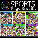 Sports Mega Bundle {Sports Clipart}