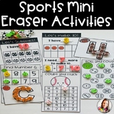 Sports Mini Eraser Activities
