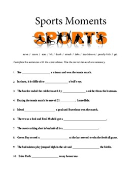 Preview of Sports Moments