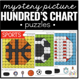 Sports Hundreds Chart Mystery Picture Puzzles