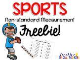 Sports Non-standard Measurement Freebie