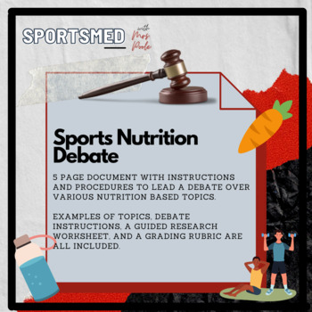 Preview of Sports Nutrition Debate