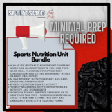 Sports Nutrition Unit Plan (Sports Medicine, Hydration, Bo