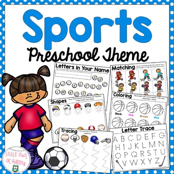 sports preschool teaching resources teachers pay teachers