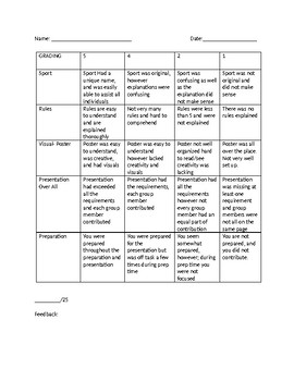 Sports Presentation ASL by Adrianna Privitera | Teachers Pay Teachers