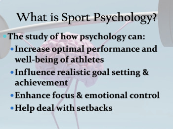Preview of Sports Psychology Semester Bundle!