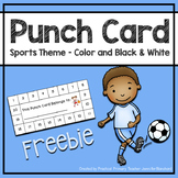 Sports Punch Card