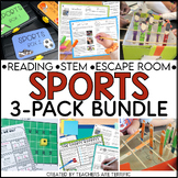 Sports Reading and Escape Room Bundle