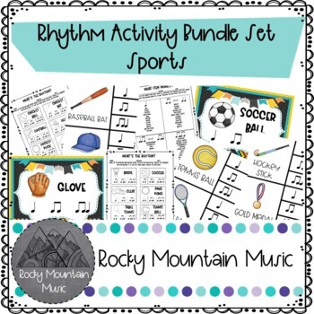 Preview of Sports Rhythm Activity Bundle Set