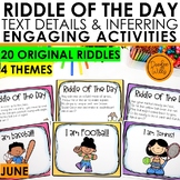 Summer Riddle of the Day | Sports, Beach, and More June Riddles