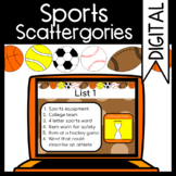Sports Scattergories: Digital/Virtual/ Zoom Game