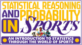 Sports Statistics & Probability curriculum workbook (130+ 