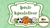 Sports Superlatives for End of Season Recognition