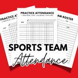 Sports Team Practice Attendence Sheet