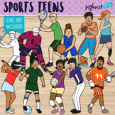 Sports Teens Clipart for Secondary Education
