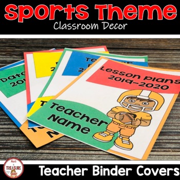 Sports Binder Covers by Lynette's Tools for Learning