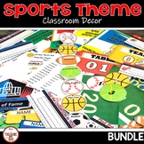 Sports Theme Classroom Decor Bundle