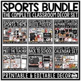 Sports Theme Classroom Décor Meet the Teacher Newsletter T